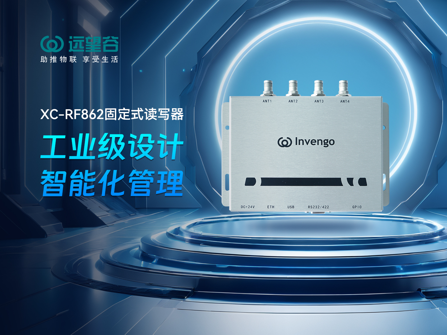 新品发布 | wm视讯XC-RF862型固定式读写器，工业级设